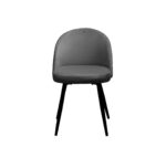 SILLA CENTURY VELVED COLOR BEIGE - Imagen 3