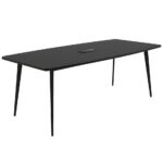 MESA DE CONFERENCIA DOHA 220x110x75cm