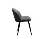 SILLA CENTURY VELVED COLOR BEIGE - Imagen 2