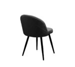 SILLA CENTURY VELVED COLOR BEIGE - Imagen 4