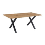 MESA RECTANGULAR X WOOD 150X80x75