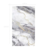 Lámina de PVC Blanco Calacatta