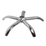 BASE ARAÑA CROMADA PARA SILLAS