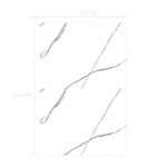 Láminas PVC BLANCO CARRARA