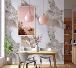 Láminas PVC BLANCO - DORADO - Imagen 2