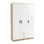 CLOSET PRAGA 3 PUERTAS BLANCO - 120 x 45 x 190cm