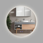 Espejo Redondo Glass Sun 80cm