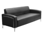 Sofá Grecia Negro 3P