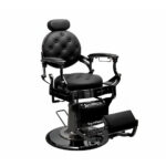 Silla de Barbería Master Pro Negro