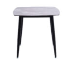 MESA CUADRADA MARMOL CERÁMICA GRIS 80X80cm - Imagen 2