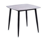 MESA CUADRADA MARMOL CERÁMICA GRIS 80X80cm