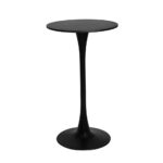 MESA TULIP ALTA COLOR NEGRO 60x105cm