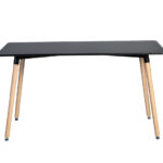 MESA RETRO RECTANGULAR 140x80x75cm