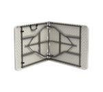 MESA PLEGABLE RECTANGULAR 180x73x73cm - Imagen 6