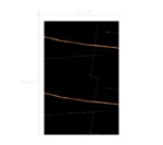 Láminas PVC NEGRO-DORADO