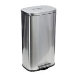 CURVE Papelera de Acero inoxidable 30 litros