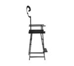 SILLA PARA MAQUILLAJE BILHAIR SALON COLOR NEGRO - Imagen 3