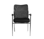 SILLA DE VISITANTE MARONTI COLOR NEGRO - Imagen 2