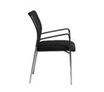 SILLA DE VISITANTE MARONTI COLOR NEGRO - Imagen 3