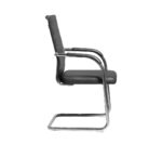 SILLA DE VISITANTE MONTEREAL COLOR NEGRO - Imagen 3