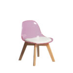 SILLA TULIP KIDS TRANSPARENTE