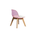 SILLA TULIP KIDS TRANSPARENTE - Imagen 4