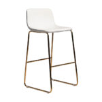 TABURETE DE BAR CAMILA PATAS GOLD