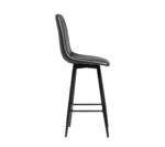 TABURETE DE BAR VELVED ESPALDAR ALTO - Imagen 3