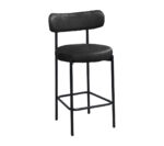 Taburete Nórdico Gamuzado - Imagen 2