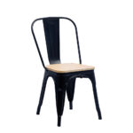 SILLA TOLIX MADERA COLOR NEGRO
