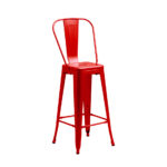 BANQUETA TOLIX CON ESPALDAR ALTO 75cm