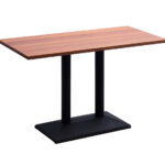 MESA RECTANGULAR TOLIX PINE 120X60