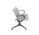 TANDEM TORINO 3 PUESTOS SILVER PLATA - Imagen 2