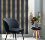 Wall Panel WPS CERÁMICA NEGRA Y DORADO - Imagen 2