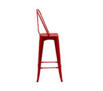 BANQUETA TOLIX CON ESPALDAR ALTO 75cm - Imagen 3