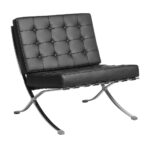 SILLÓN BARCELONA BILOFFICE COLOR NEGRO