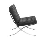 SILLÓN BARCELONA BILOFFICE COLOR NEGRO - Imagen 3