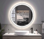 Espejo Redondo Led Comfort 60cm - Imagen 2