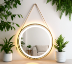 Espejo Redondo Led Wall 80cm - Imagen 2