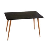 MESA RECT. MOD. MARMOL NEGRO 120x80x75cm