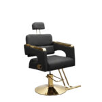 SILLA DE PELUQUERIA MONACO GOLD