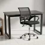 Silla Ejecutiva Trendy + Escritorio Aura 120x60cm