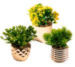 Flor Artificial Cerámica M4 13x7cm (Unidad))