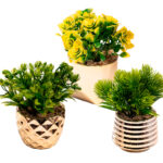 Flor Artificial Cerámica M4 13x7cm (Unidad))