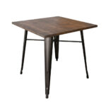 MESA CUADRADA TOLIX PLUS 80x80x75cm