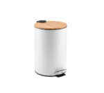 PAPELERA CILINDRICA 12L SOFT WOOD - Imagen 2