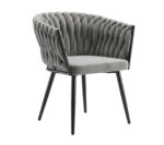 Silla Larissa Black Gamuza - Imagen 2