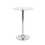 Mesa Alta Glass Chrome (60 × 105 cm)