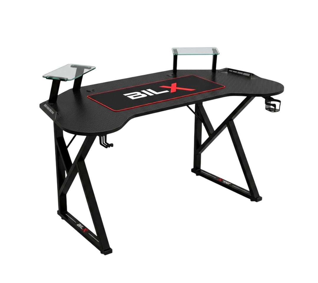 mesa-gamer-g2.jpg ESCRITORIO GAMER G2 PRO NEGRO 160x80x75cm - Imagen 1